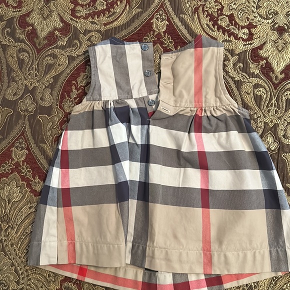 6m baby girls Burberry dress - Picture 3 of 4